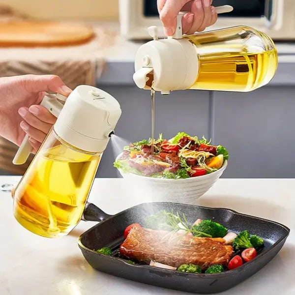 470ml Olive Oil Sprayer & Dispenser Bottle
