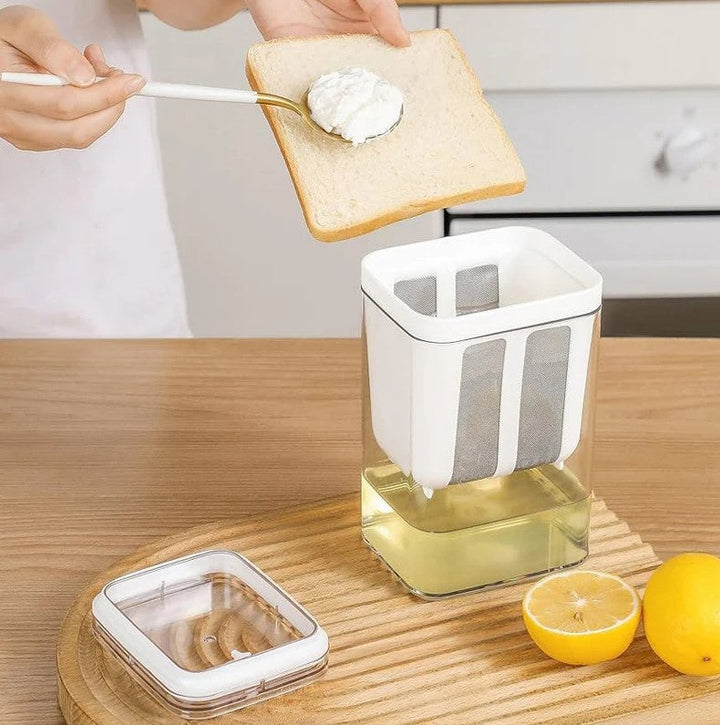 1100ml Greek yogurt strainer and filter container
