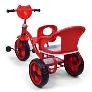 Red three-wheel kids tricycle for age 2 plus