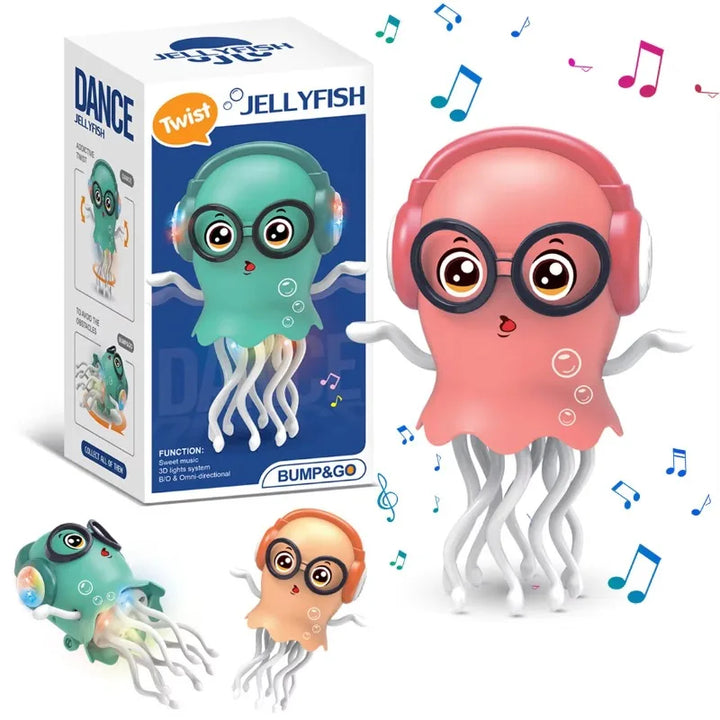 LED Dancing Octopus Crawling Toy for Kids