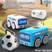 Magic Mini Bus | 5-in-1 RC Toy Car with Line Tracking, Dodge Mode & LED Face