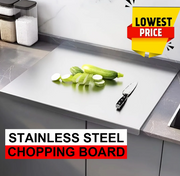 Stainless Steel Chopping Board – Non-Slip Design