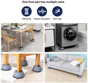Anti Vibration Washing Machine Feet Pads