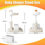 Adjustable Baby Bath & Shower Stand – Duck Design