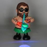 Electric Dancing Saxophone Man Toy | Musical Rockstar Figure with LED Lights & Sound for Kids