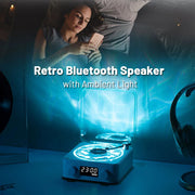 Vinyl Station – 3-in-1 Bluetooth Speaker, Lamp & Clock