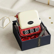 Vintage Ribbon Printer – Retro Bluetooth Label Maker