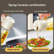 470ml Olive Oil Sprayer & Dispenser Bottle