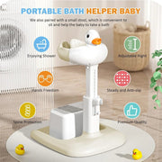 Adjustable Baby Bath & Shower Stand – Duck Design