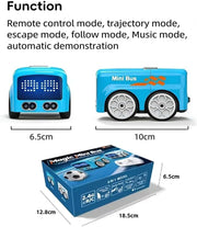 Magic Mini Bus | 5-in-1 RC Toy Car with Line Tracking, Dodge Mode & LED Face