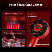 Rechargeable Red Light Scalp Massager Comb