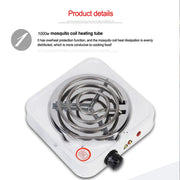 Electric Hot Plate Stove | Portable Single Burner with Adjustable Temperature