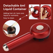 Rechargeable Red Light Scalp Massager Comb