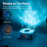 Vinyl Station – 3-in-1 Bluetooth Speaker, Lamp & Clock
