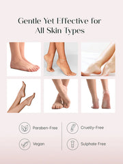 Glycolic Acid Foot Peeling Mask | Exfoliating Foot Peel for Soft, Smooth Skin