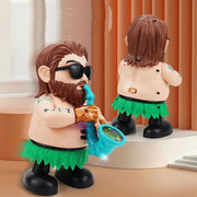 Electric Dancing Saxophone Man Toy | Musical Rockstar Figure with LED Lights & Sound for Kids