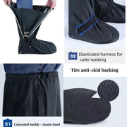 Waterproof Rain Boot Cover | Reusable Non-Slip Shoe Protector