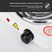 Electric Hot Plate Stove | Portable Single Burner with Adjustable Temperature