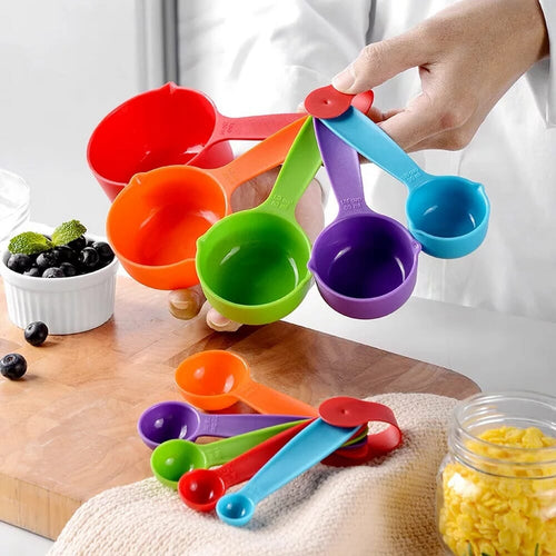 10-piece measuring spoon set for baking