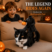 Headless Horseman Cat Costume – Funny 3D Halloween Pet Costume