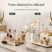 3-Tier Golden Vanity Stand by Matrix