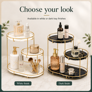 3-Tier Golden Vanity Stand by Matrix