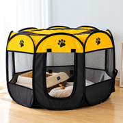 Pop-Up Pet Playpen | Foldable Octagon Tent for Dogs & Cats