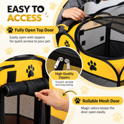 Pop-Up Pet Playpen | Foldable Octagon Tent for Dogs & Cats