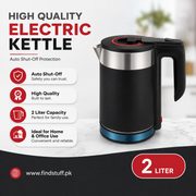 2L Electric Kettle with Auto Shut-Off – 2000W