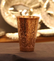 The Royal Engraved Copper Tumbler