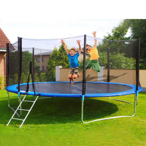 16FT heavy-duty trampoline for outdoor family play