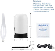 Rechargeable Electric Water Bottle Dispenser Pump