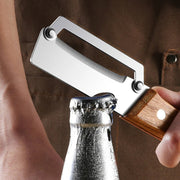 Stainless Steel Multi-Peeler with Wide Blade & Bottle Opener