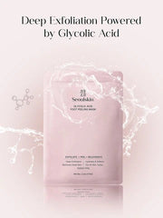 Glycolic Acid Foot Peeling Mask | Exfoliating Foot Peel for Soft, Smooth Skin