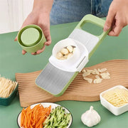 5-in-1 Manual Vegetable Slicer & Chopper | Multi-Blade Kitchen Tool