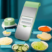 5-in-1 Manual Vegetable Slicer & Chopper | Multi-Blade Kitchen Tool